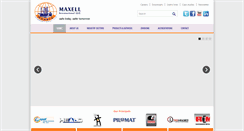 Desktop Screenshot of maxellinternational.com